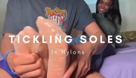 Tickling Soles In Nylons
