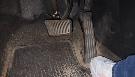 Early Morning Drive in Puma Sneakers