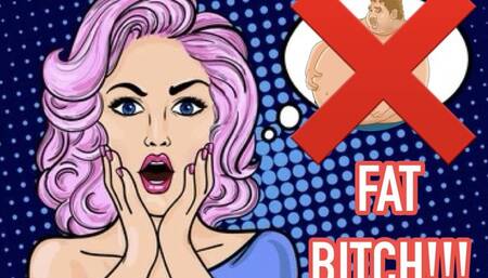 FAT DISGUSTING BITCH!!!!