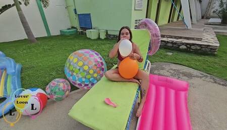 Pool session with Carmen Non pop R18