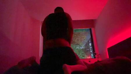 Convinced my hot straight neighbour to fuck me in a skirt as a femboy