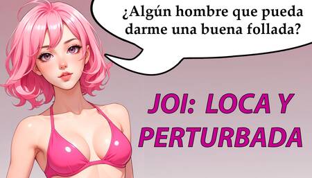 SPANISH JOI with a crazy and confident singer. Will you consent to their requests to masturbate?