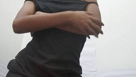 Clean shaved super tight pussy and sexy boobs