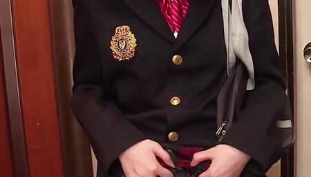 Hot Rin Aoki gargles hard-on and swallows fountains - JAV XXX!