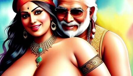 AI Generated Uncensored Images Of Sexy Indian Women With Pirates Of the Caribbean