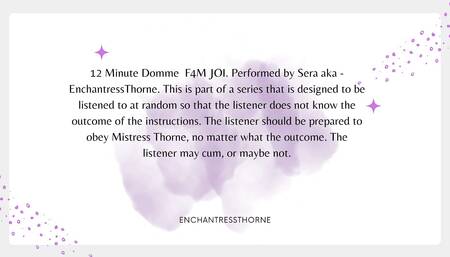 Femdom JOI Mean Denial Part 1