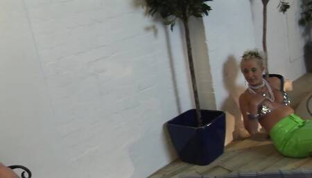 Tracy Venus mermaid role play has her ditch the tail so he can fuck her!