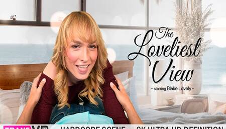 TRANSVR - Hardcore anal with Horny blonde tgirl in POV