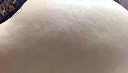 Camera captures stepdaughter in the bathroom