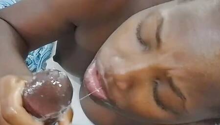 You Have Two Options Get Your Big Dick Suck Cum on my Tits or Watch Me Seducing you to Fuck me - Jhodez1