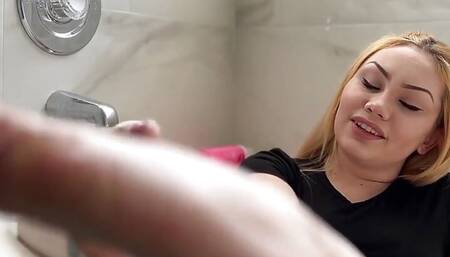 Oily Soles JOI Close up