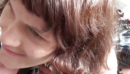 Young Slave in Latex Corstett Raised to Swallow Sperm