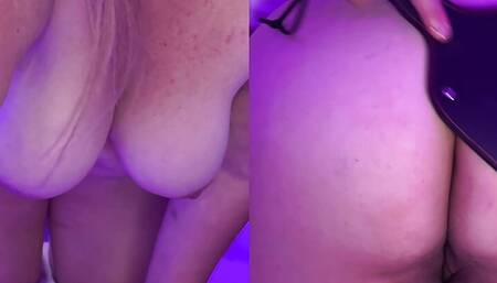 Fat ass and pussy get whipped before anal