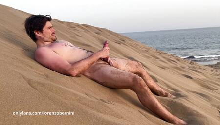 Public Beach Jerk Off