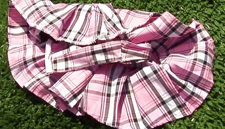 Sorority room mates escape to the rooftop to fuck in the sun