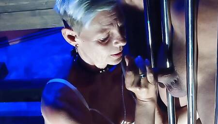 CoraBitch Gang Bang in the swinger club this time everything without rubber