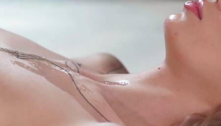 Massage Rooms Charlie Red and Molly Devon romantic Czech and Russian lesbian pussy licking orgasms