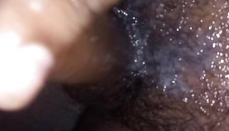 Big Hot black cock Masturbation  in badroom 2
