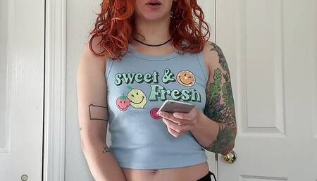 taboo step-sister wants to fulfill your asshole eating fetish - full video on Veggiebabyy Manyvids