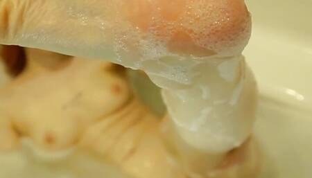 My the First Solo Video in Bath Tub