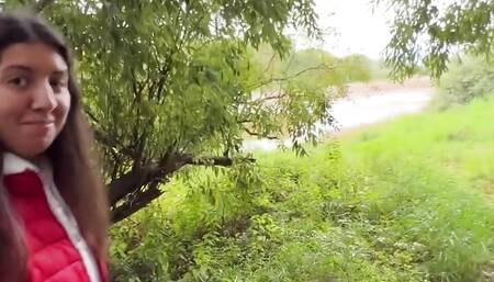 Picked up a Girl in the Park and Fucked Her in a Tree