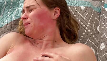 Submissive Wife Slapped hard and used as slut