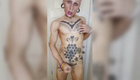 horny whore in action