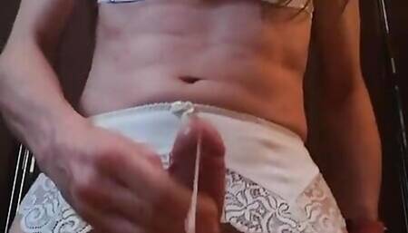 wank and cum