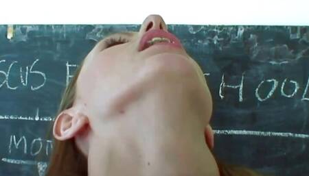 Gorgeous blonde slut in heat gives me a very hot horny