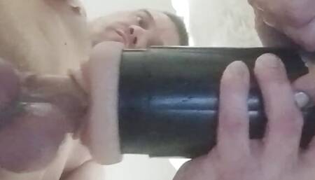 Cum shower