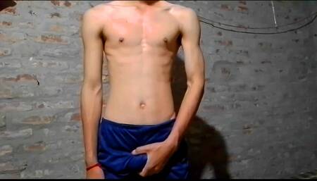 BEAUTIFUL SLIM BOY. HER PENIS IS VERY EXCITED