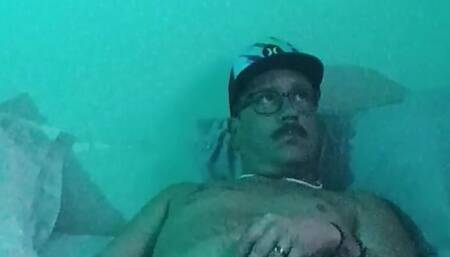 Watching porn and jerking off