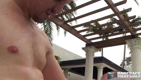 BAREBACKTHATHOLE Chad Brock Slides Cock Into Cole Sexton Ass