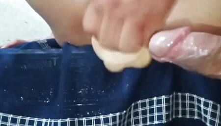 Sex with husband lund and dildo