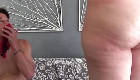 Well Endowed Amanda Foxx Grants Him a Fine BBW Experience