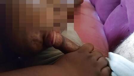 Amateur Wife Gives My Friend a Delicious Blowjob