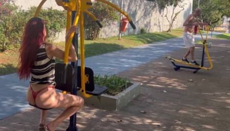 I Take My Wife To The Park To Show Off