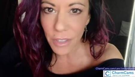 JordynBanks Titillating scene at CharmCams