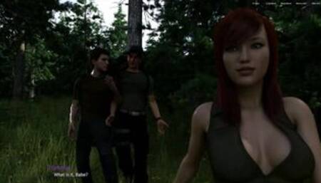 The Patriarch: Boyfriend Is Spanking His Girl In Front His Friend In The Forest