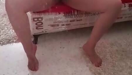 Tunisian wife in need. Solo masturbation in the bedroom.