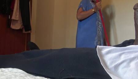 MBAPPE SEX TAPE!!! Algerian maid is SHOCKED when he pulls out his big black cock