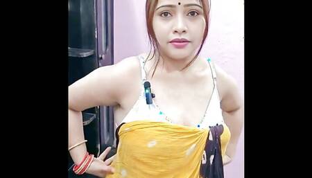 Busty newlywed bhabhi enjoys hardcore sex with brother in law