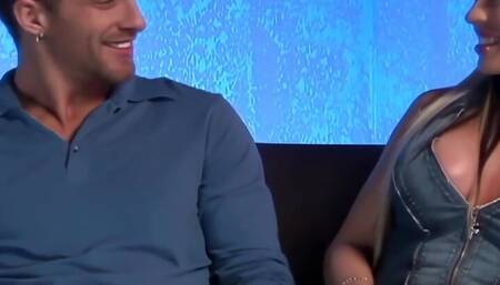 Blonde Babe Gives Him Head and Gets Her Ass Fucked