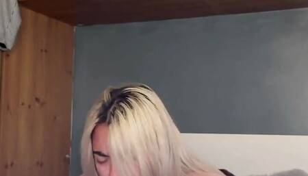 Dirty Talking British BBW Wife Reverse Cowgirl