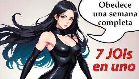 Spanish JOIs for sex slaves. Obey for a week
