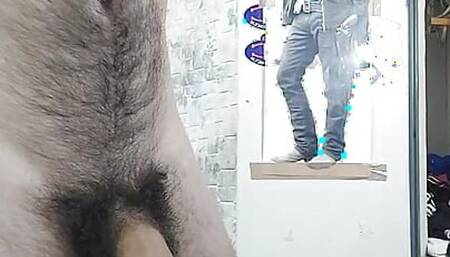 5 minutes masturbating, showing ass, and hairy breast