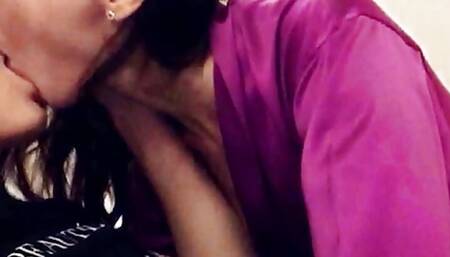 Lilu Moon Sensually Licking Shrima's Malati Sweet Pussy After Party