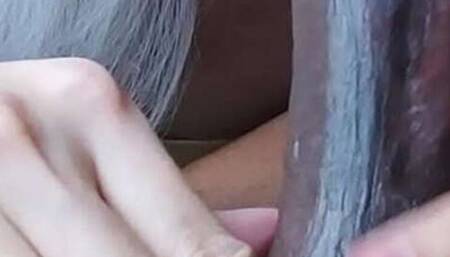 Asian Sissy Sucks BBC: A Deepthroat Encounter