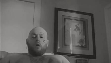 solo gooning pretty chubby femboy big cock