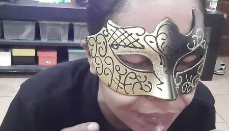 Cum in Mouth and Spit by Gorgeous Pinay